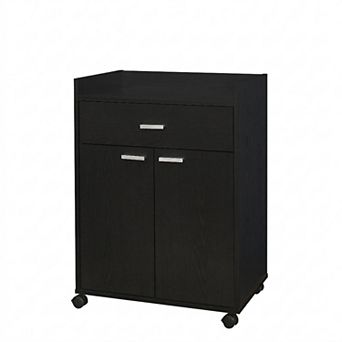 Kings Brand Furniture Northbury 2-Door Microwave Accent Cabinet