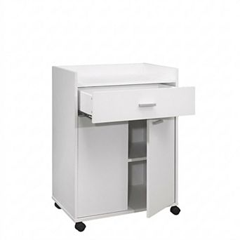 Kings Brand Furniture Northbury 2-Door Microwave Accent Cabinet