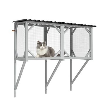 IFMALL Sturdy Indoor Cat Window Perch Hammock for Sunbathing and Outdoor Viewing