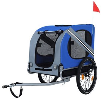 IFMALL Large Capacity All-Terrain Pet Bike Trailer for Outdoor Adventures