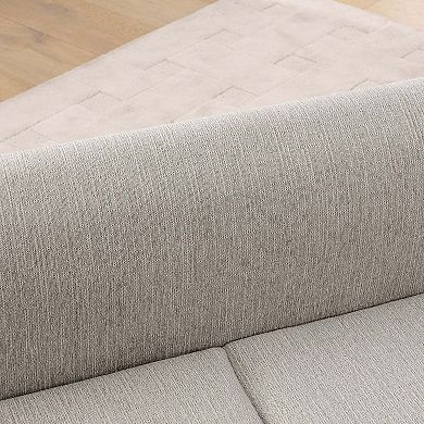 Large Pet Sofa with Backrest and Armrests for Medium or Large Dogs