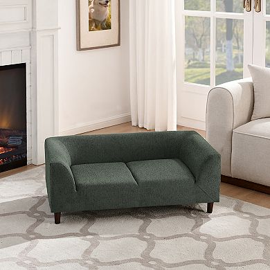 Modern Pet Sofa with Backrest and Armrests for Small or Medium Dogs