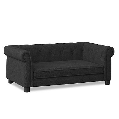 Elegant Elevated Dog Sofa for Small and Medium Dogs, Pet Bed Furniture