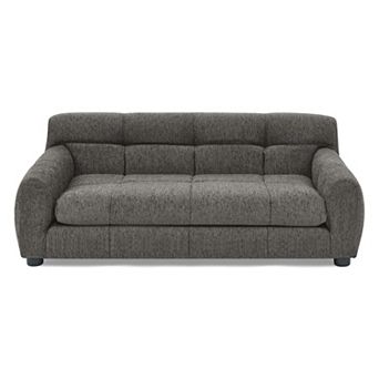 Modern Linen Pet Sofa with Backrest and Armrests for Small Medium Dogs