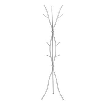 74" Metal Tree Branch Coat Rack 11 Hooks Freestanding Hall Tree