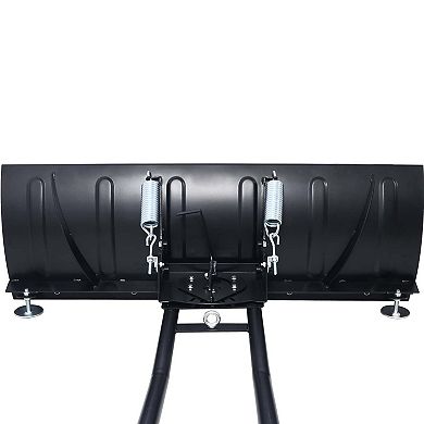 Universal ATV/UTV Snow Plow Kit, Steel Blade Adjustable Angle Complete Mount