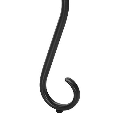 74" Metal Freestanding Coat Rack 8 Hooks Hall Tree Entryway Bedroom