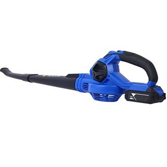 20V Cordless Snow and Leaf Blower, 2 Speed with Battery Charger for Patio Snow Clearing