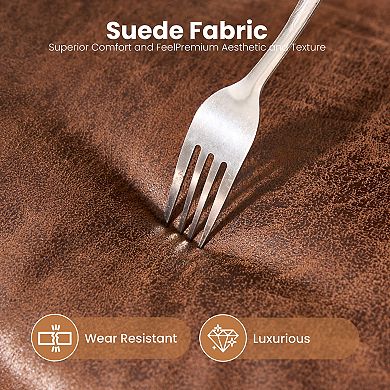 Ovios Executive Office Chair w/ Recline Function, Ergonomic Desk Chair w/ Comfy Lumbar Support