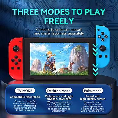 Wireless Switch Controller, Gamepad with Dual Vibration Joystick, Compatible with Switch/Lite/OLED