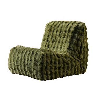 Ovios Togo Sofa Bean Bag Chair, Lazy Floor Memory Foam Chaise Lounge Chair for Apartment