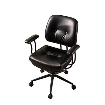 Ovios Executive Office Chair w/ Recline Function, Ergonomic Desk Chair w/ Comfy Lumbar Support