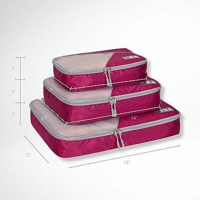 Basic Travel Packing Cube Set (3 pcs) Hynes Eagle