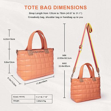 Quilted Essential Tote Hynes Eagle