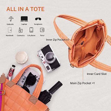 Quilted Essential Tote Hynes Eagle