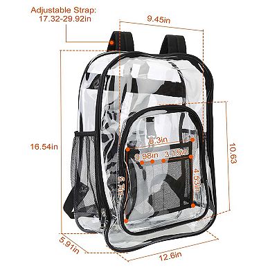 Clear Stadium Backpack Hynes Eagle