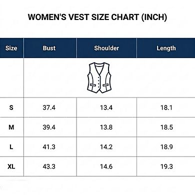 Women's V-Neck Sleeveless Washed Denim Vest Cropped Waistcoat