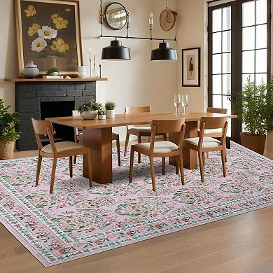 ANIXOL Washable Low Pile Area Rug