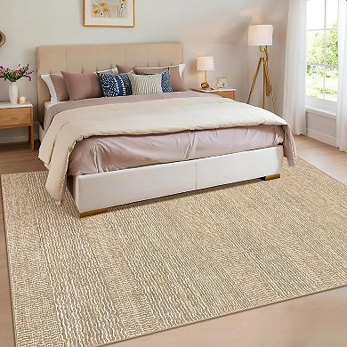 ANIXOL Washable Low-Pile Area Rug