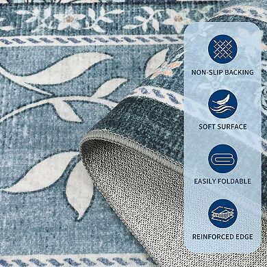 ANIXOL Provence Botanical Washable Rug