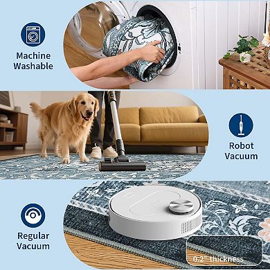 ANIXOL Provence Botanical Washable Rug