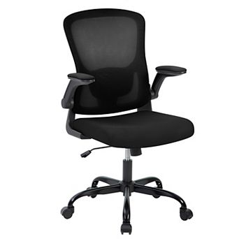 ANIXOL Ergonomic Mesh Office Chair with Adjustable Lumbar & Flip-Up Arms