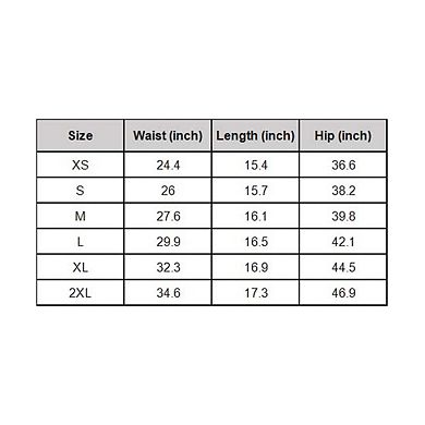 Women's Washed Denim Mini Skirt with Comfortable Elastic Waist