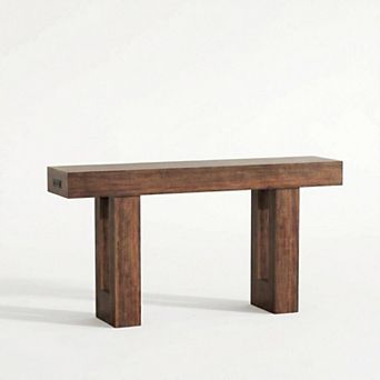 63-Inch Farmhouse Long Console Table, Behind The Couch, for Entrance, Hallway, Living Room