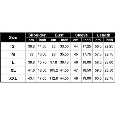 Women 3/4 Sleeve Open Front Blazer Casual Office Jacket