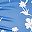 Blue White