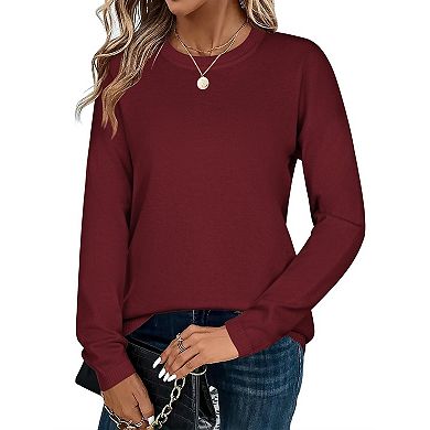 Zeagoo Women's Long Sleeve Dressy Casual Business Work Pullover Sweater Tops