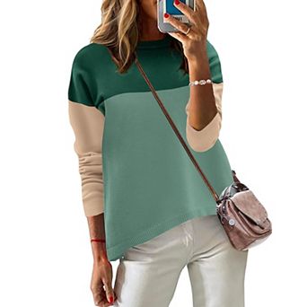 Zeagoo Women's Long Sleeve Dressy Casual Business Work Pullover Sweater Tops