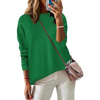Zeagoo Women's Long Sleeve Dressy Casual Business Work Pullover Sweater Tops
