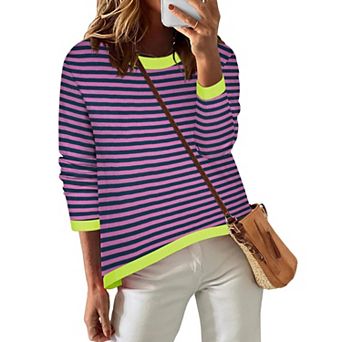 Zeagoo Women's Long Sleeve Dressy Casual Business Work Pullover Sweater Tops