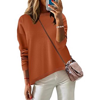 Zeagoo Women's Long Sleeve Dressy Casual Business Work Pullover Sweater Tops