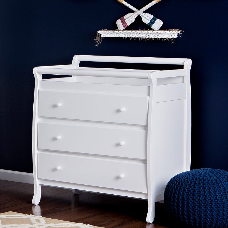 Dream on Me - Liberty Collection 3-Drawer Changing Table, White