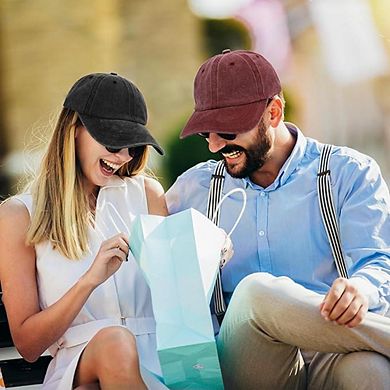 6-Pack Cotton Baseball Caps