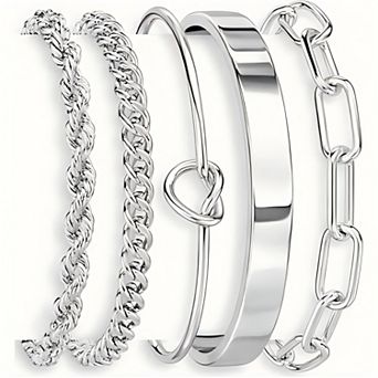 VNPIEW Cuban Bracelet On Cuff