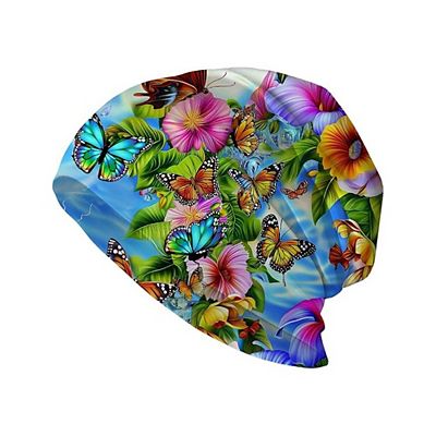 Sunflower Beanie Chemo Cap display picture 1