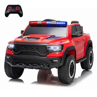 12V Electric Ride On Truck for Kids Licensed RAM Electric Pickup Truck Ride On Toys