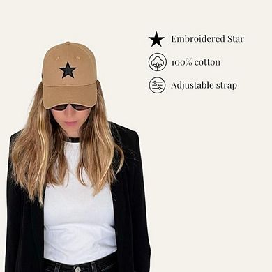 Star Embroidered Trucker Hat