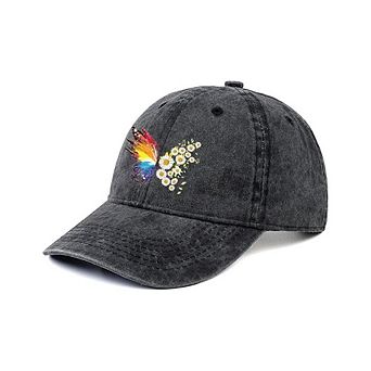Retro Denim Cap Women