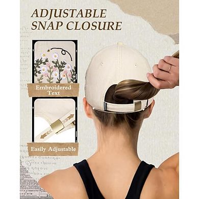 Distressed Cotton Cap