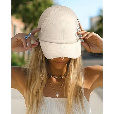 Distressed Cotton Cap