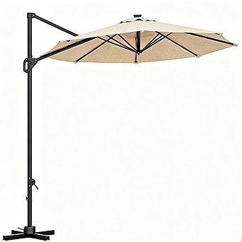 10-FT Cantilever Umbrella - High Quality - Durable Design for Daily Use - Easy to Use