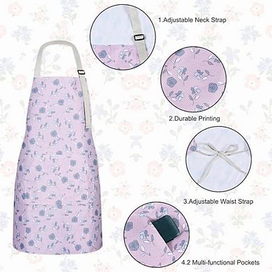 3-Pack Floral Aprons