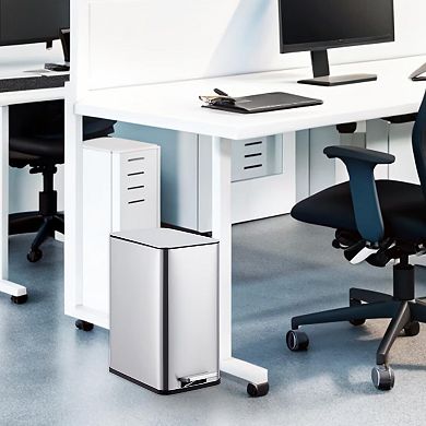 10-Liter Small Bathroom Step Trash Can with Soft - High Quality - Durable Design for Daily Use