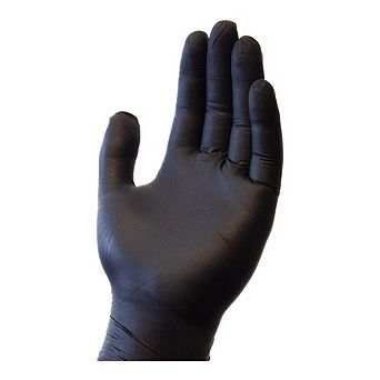 Black Nitrile Gloves Pack
