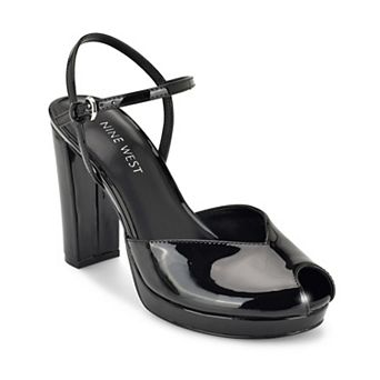 Nine West Elanna Women's Peep Toe Platform Heels