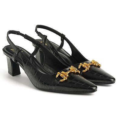 New York & Company® Ilona Women's Slingback Block Heels